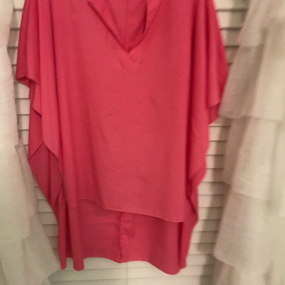 Pink multi level top